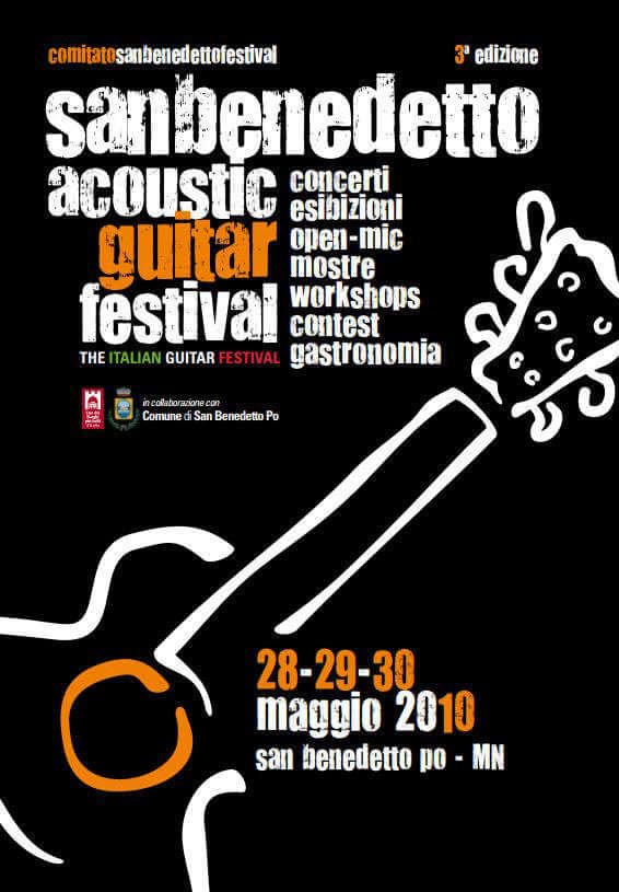 Prima pagina presentazione Sanbenedetto guitar festival 2010