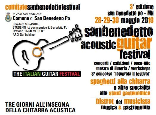 Programma Sanbenedetto Guitar Festival 2010