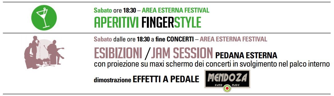 Aperitivi Fingerstyle e Jam Sessione ed Esibizioni al Sanbenedetto Guitar Festival 2023