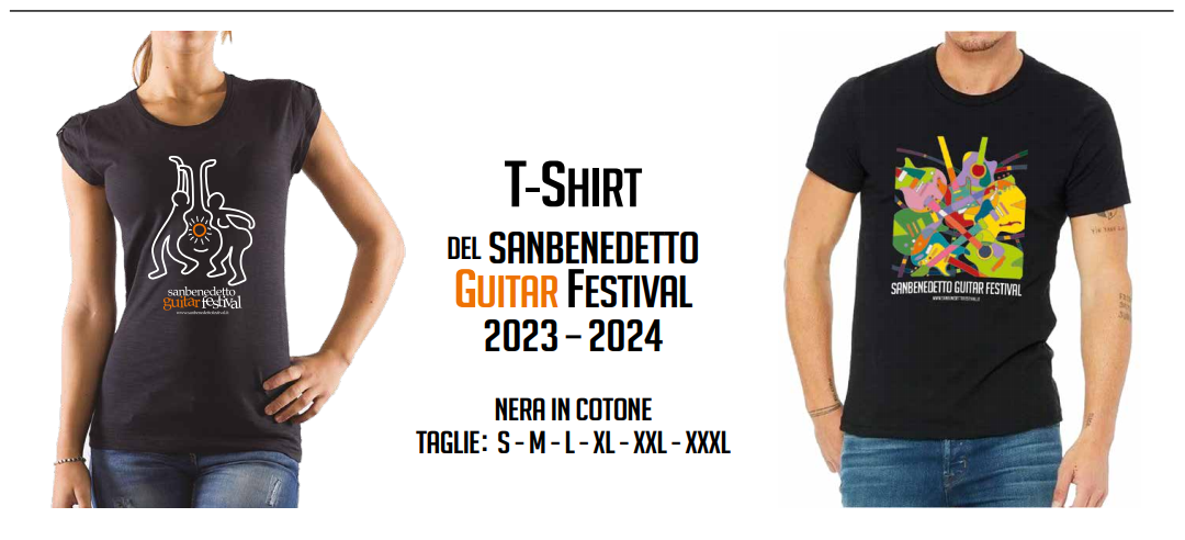 T-Shirt del Sanbenedetto Guitar Festival